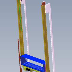 Y-axis lifting for goods picking
